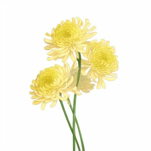 菊花免抠(2048x2048)