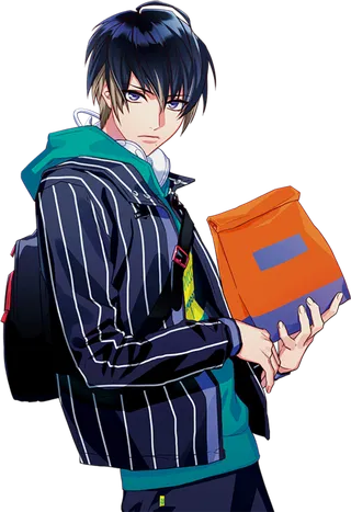 卡通男孩简笔线条画