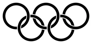 奥运五环 PNG免抠