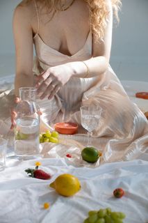 美味夏天清凉果汁饮品摄影照片