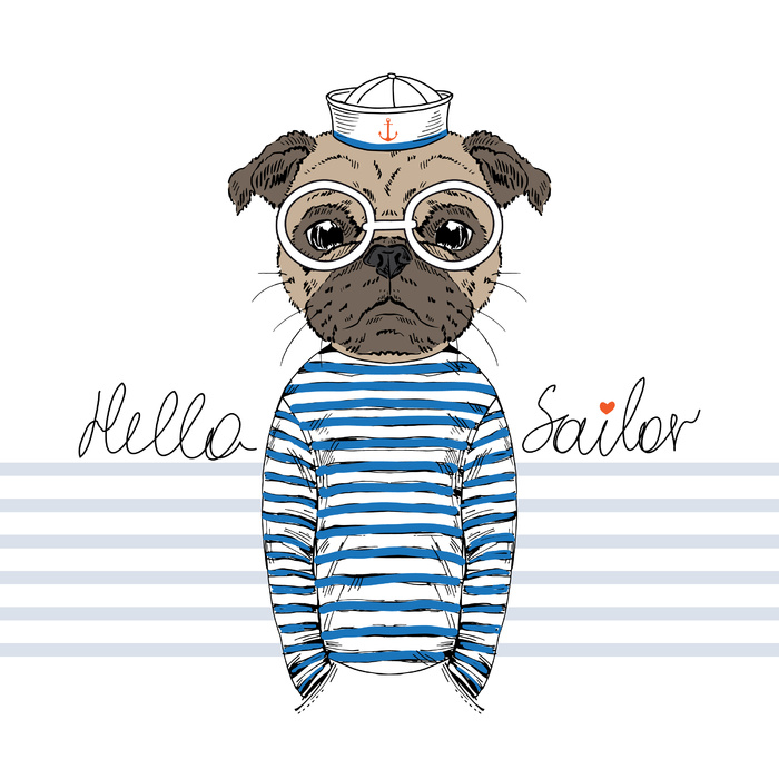 拟人动物 卡通头像