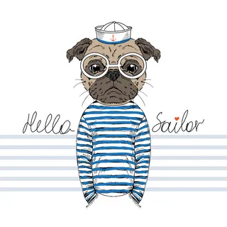 拟人动物 卡通头像