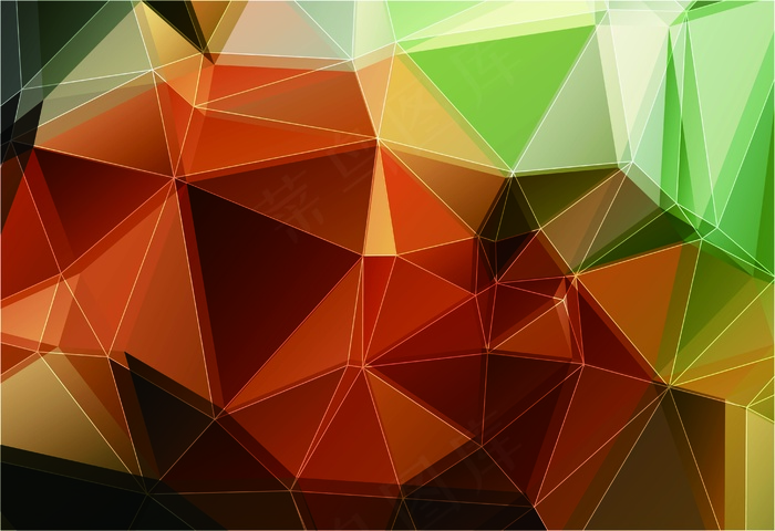 低多边形背景 几何艺术设计 多边形背景图片