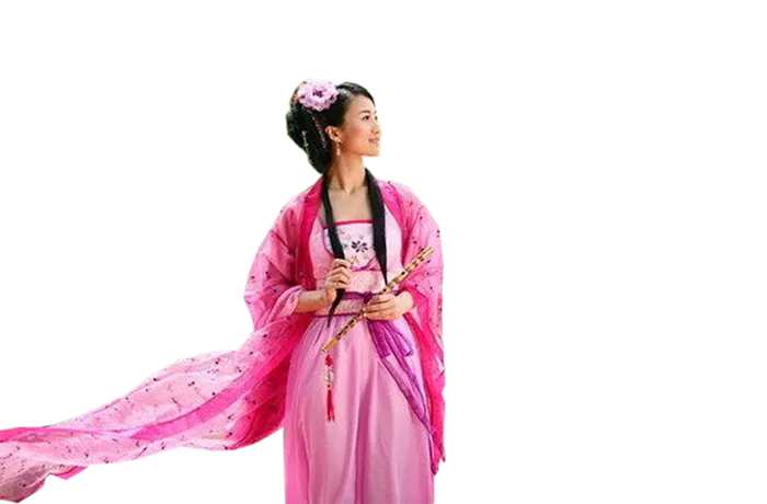 46 (2)免抠元素 免抠摄影 美女 人物 服装 古风 演奏