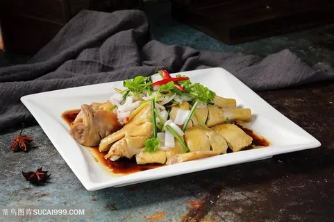 葱油淋鸡图片 葱油淋鸡图片