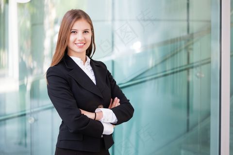 小西装美女图片