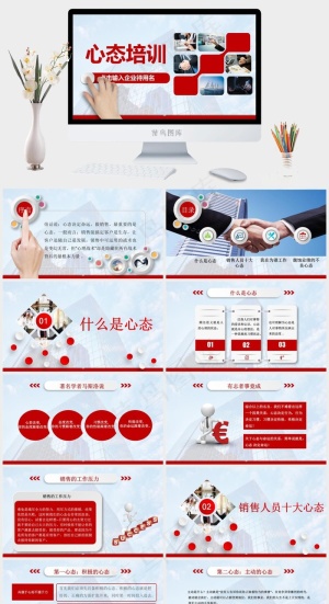 企业管理培训销售人员心态培训预览图