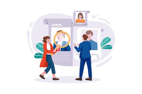 扁平化人物场景办公互联网等距ai矢量设计网页海报UI素材插画