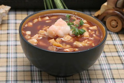 虾仁蘑菇酱蒸水蛋5元位