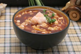 虾仁蘑菇酱蒸水蛋5元位