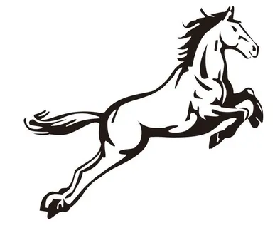 矢量马水墨画 矢量马水墨画