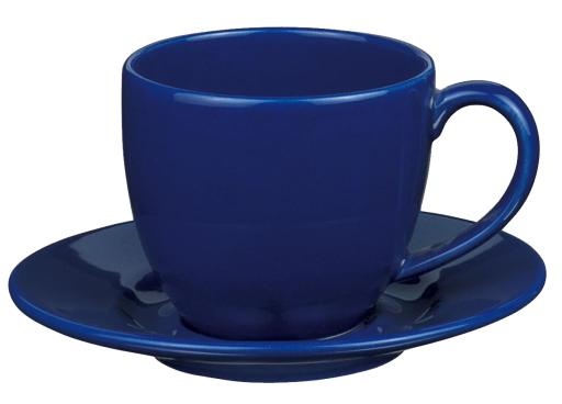 蓝色茶杯 PNG免抠