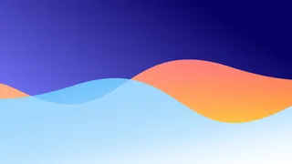 极简剪纸波浪弥散光渐变背景图设计素材