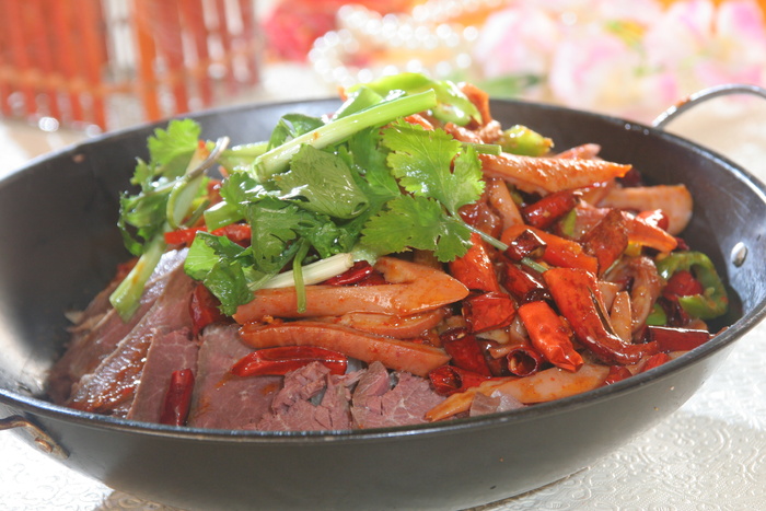 干锅驴肉板肠