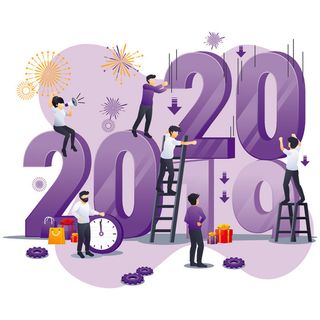 扁平化人物场景办公互联网等距ai矢量设计网页海报UI素材插画