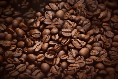 咖啡豆摄影图