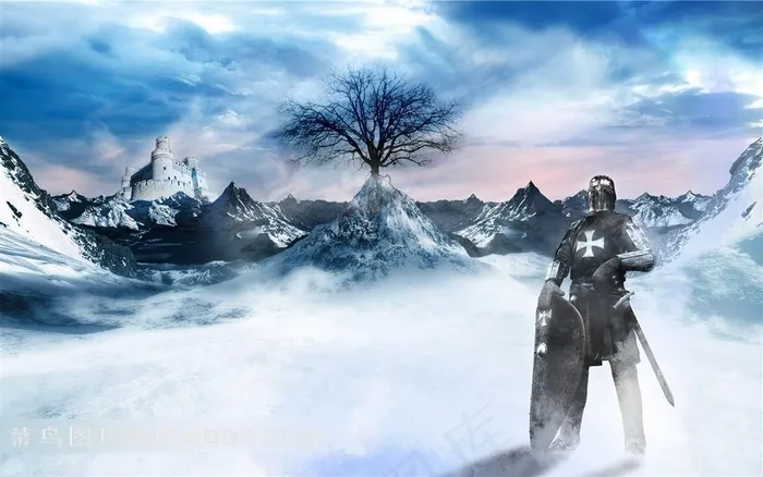 游戏梦幻城堡背景图