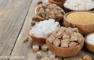 白糖甜品特写高清图片