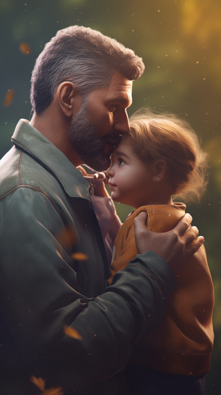 父亲 父亲节 温馨 坚强 爱护 关怀 教育 快乐 幸福 父爱