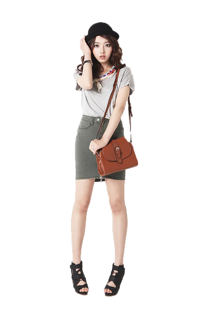 女子时尚卡通
