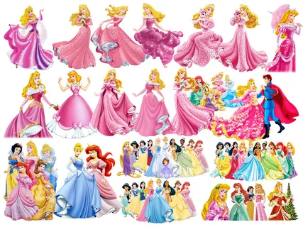 爱洛公主卡通图案