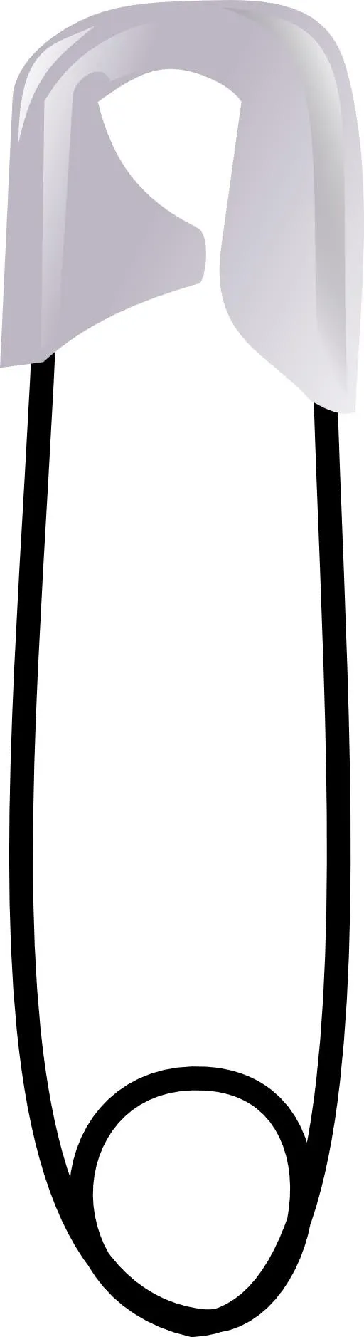 安全别针 PNG免抠(512x1877)