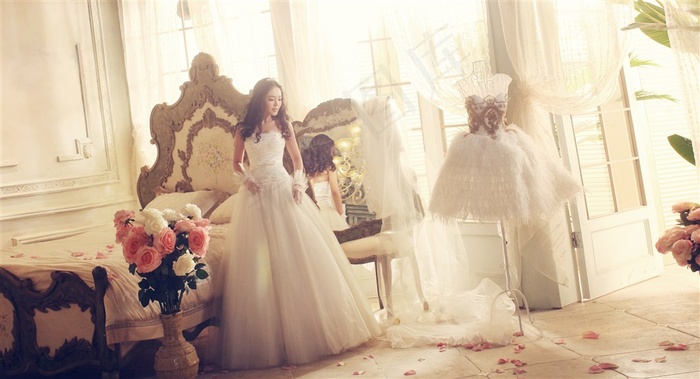 幸福婚纱高清写真