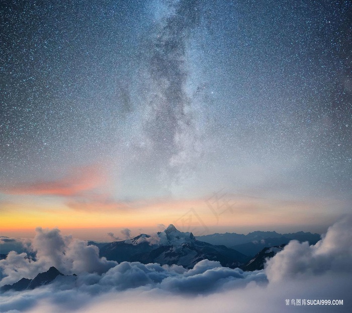 唯美星空图片