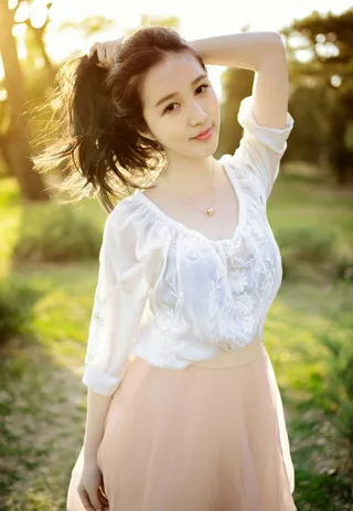 摄影图片人物美女模特照片