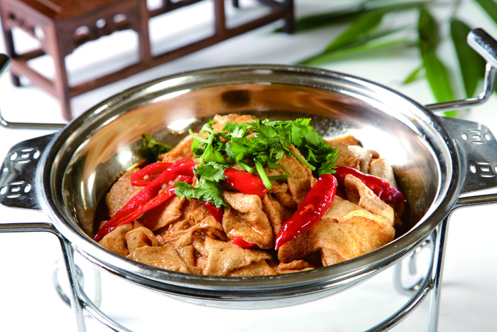 干锅美食焖锅湘菜麻辣香辣纸锅干锅千页豆腐