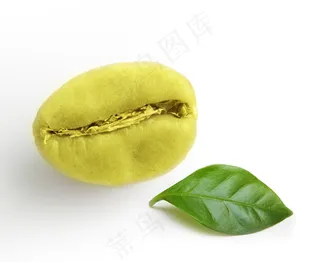 黄色咖啡豆图片