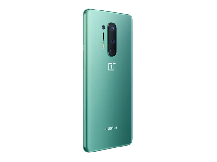 一加8pro绿色背面45psd模版下载