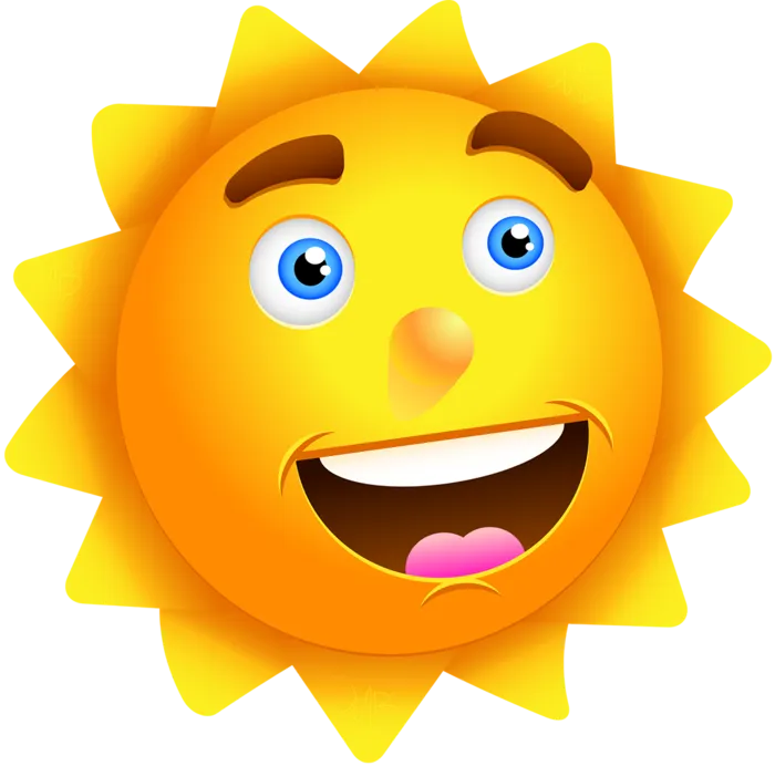 太阳卡通素材简笔画