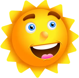 太阳卡通素材简笔画