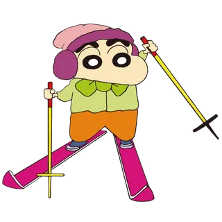 蜡笔小新可爱人物免扣素材