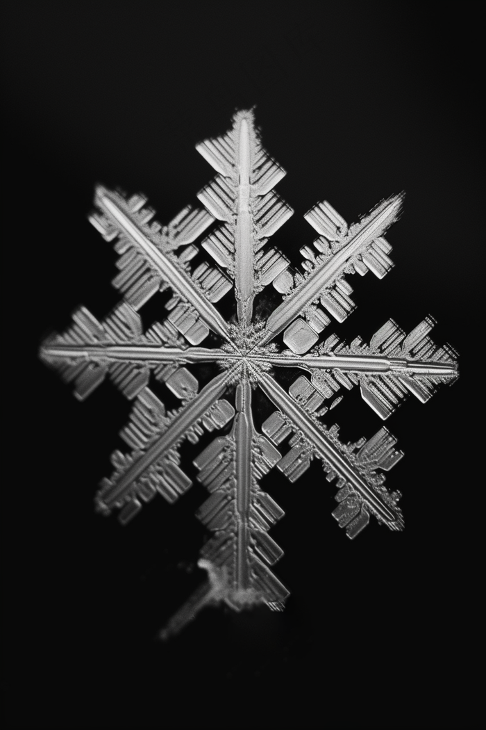 雪花白雪冬天摄影图(2688x4032)