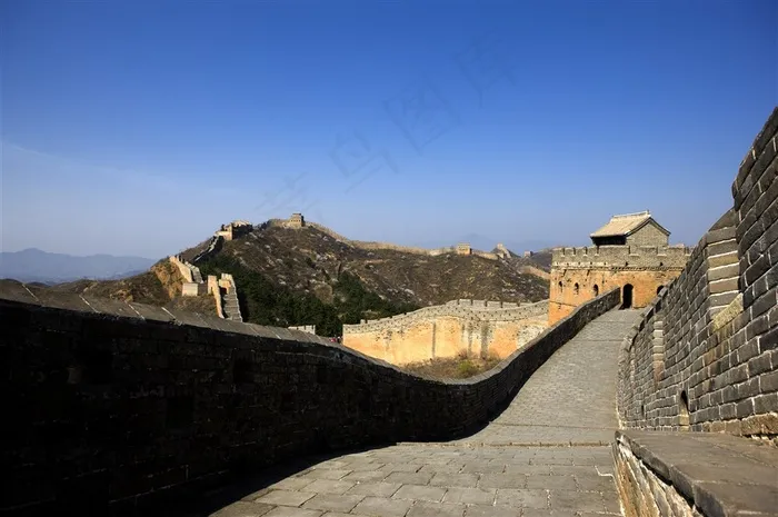 中国长城传统建筑图片素材