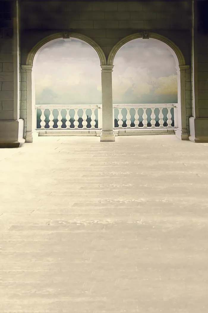 婚纱照教堂背景图