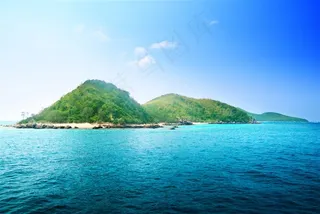 美丽的海岛景色