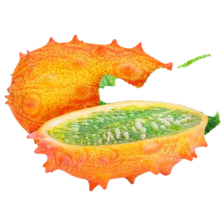 刺角瓜 (2)水果超市商品白底图免抠实物摄影png格式图片透明底