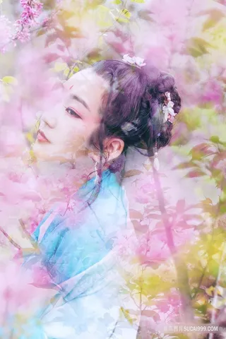 唯美古装美女摄影清纯图片