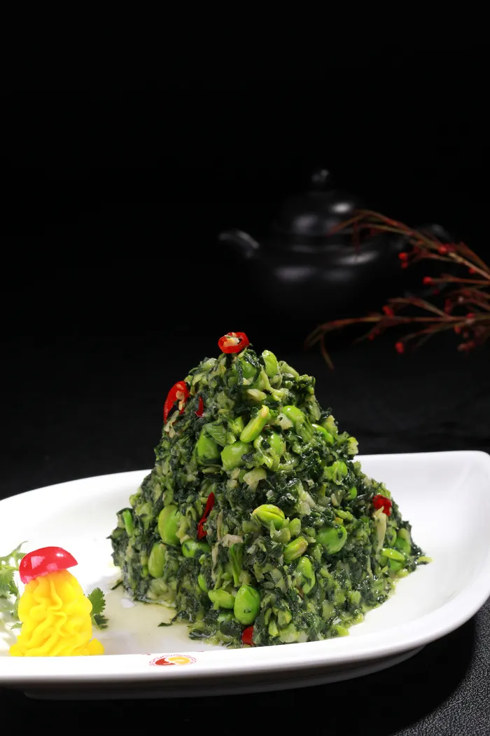 腌菜毛豆 (3)