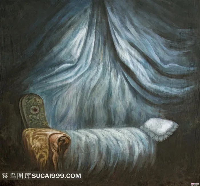 油画影楼背景图