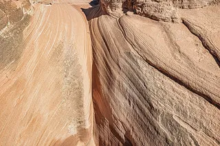 波浪谷岩石纹理