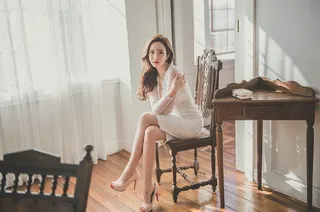 摄影图片人物美女模特照片