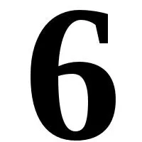 数字 6免抠(200x200)