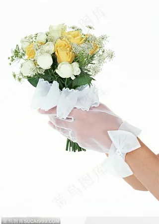 婚礼物语-握着鲜花的手