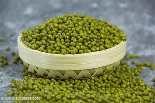 新鲜绿豆图片
