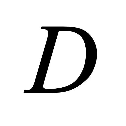 字母D PNG免抠(1300x1300)