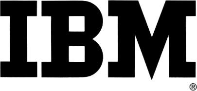 IBM 黑色标志 PNG免抠(405x187)